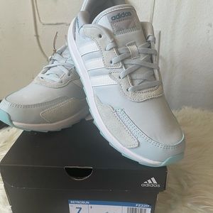 NWT Adidas Retrorun Light Blue